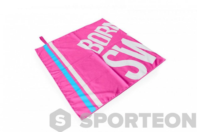Törülköző BornToSwim Microfibre Towel Big Logo