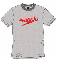 Póló Speedo Large Logo T-shirt Grey