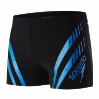 Speedo Sport Panel Aquashort Black/Blue