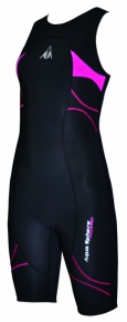 Női verseny úszódressz Aqua Sphere Energize Speed Suit Lady Black/Pink