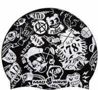 Gyermek úszósapka Mad Wave Silicone Printed Swim Cap 78 Junior