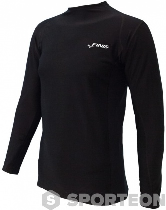 Póló Finis Thermal Swim Shirt Black