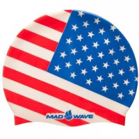 Úszósapka Mad Wave USA Swim Cap