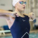 Női verseny úszódressz Finis Rival Closed Back Kneeskin Navy/Aqua