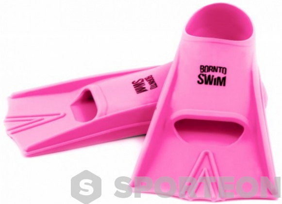 BornToSwim Junior Short Fins Pink