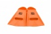Uszony BornToSwim Junior Short Fins Orange