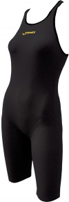 Női fürdőruha Finis Fuse Open Back Kneeskin Black