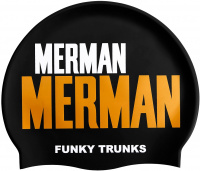 Funky Trunks Golden Merman Swimming Cap