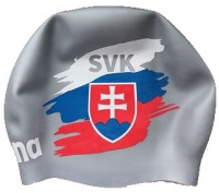 Úszósapka Arena Moulded Cap Slovak Flag