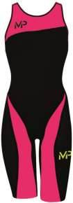 Női verseny úszódressz Michael Phelps XPRESSO Lady Black/Pink