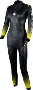 Női neoprén úszódressz Aqua Sphere Racer 2.0 Women Black/Yellow