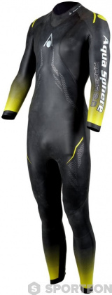 Férfi neoprén úszódressz Aqua Sphere Racer 2.0 Men Black/Yellow