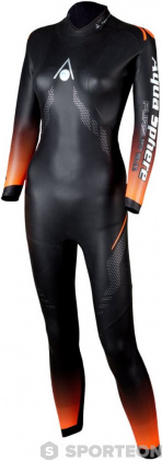 Női neoprén úszódressz Aqua Sphere Pursuit 2.0 Women Black/Orange