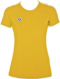 Női póló Arena W T-Shirt Team Lily Yellow/White