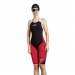 Női verseny úszódressz Aquafeel N2K Openback I-NOV Racing Black/Red