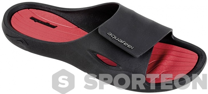 Férfi papucs Aquafeel Profi Pool Shoes Black/Red