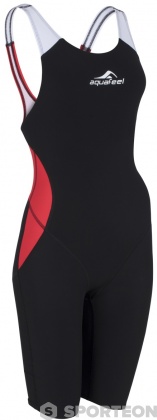 Női verseny úszódressz Aquafeel N2K Closedback I-NOV Racing Black/Red