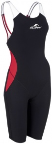 Lányka verseny úszódressz Aquafeel N2K Closedback I-NOV Racing Girls Black/Red