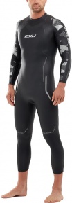 Pánský plavecký neopren 2XU P:2 Propel Wetsuit Black/Textural Geo