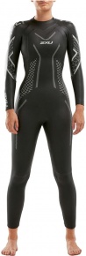 Dámský plavecký neopren 2XU P:2 Propel Wetsuit Women Black/Textural Geo