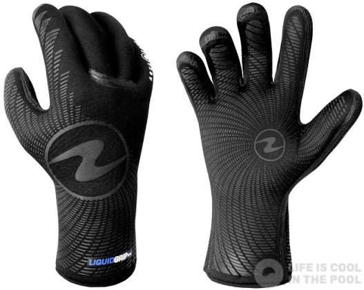 Neoprén kesztyű Aqualung Dry Gloves Liquid Seams 3mm Black