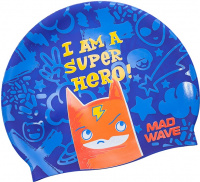 Gyermek úszósapka Mad Wave Super Hero Swim Cap Junior