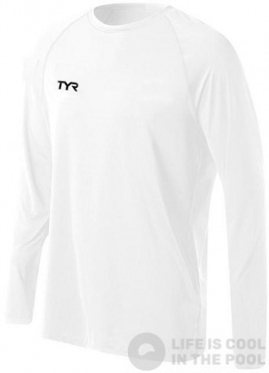 Hosszú ujjú póló Tyr Longsleeve T-Shirt White