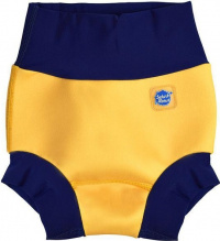 Úszónadrág a legkisebbeknek Splash About New Happy Nappy Yellow/Navy