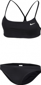 Női fürdőruha Nike Essential Sports Bikini Black