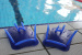 Tenyérellenállás Swimaholic Training Paddles Blue