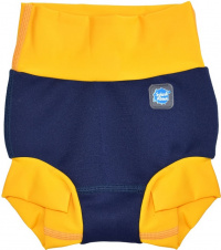 Úszónadrág a legkisebbeknek Splash About New Happy Nappy Navy/Yellow