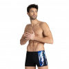 Férfi úszónadrág Arena Infinite Stripe Short Black/Neon Blue/Multi