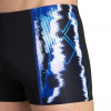 Férfi úszónadrág Arena Infinite Stripe Short Black/Neon Blue/Multi