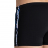 Férfi úszónadrág Arena Infinite Stripe Short Black/Neon Blue/Multi