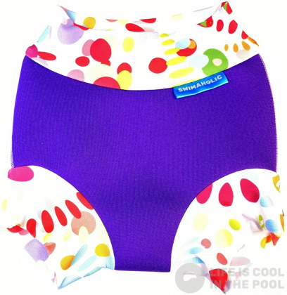 Úszónadrág a legkisebbeknek Swimaholic Swim Nappy Coloured Dots