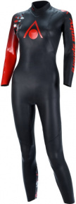 Női neoprén úszódressz Aqua Sphere Racer V3 Women Black/Red