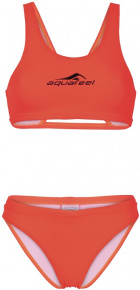 Lányka fürdőruha Aquafeel Racerback Girls Orange