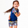 UV strandpóló Splash About Short Sleeve Rash Top Garden Delight
