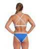Arena Icons Bikini Cross Back Solid Royal/White