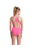 Arena Solid Swim Pro Junior Shocking Pink/River Blue
