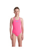 Arena Solid Swim Pro Junior Shocking Pink/River Blue