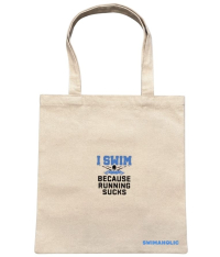 Vászontáska Swimaholic I Swim canvas tote bag