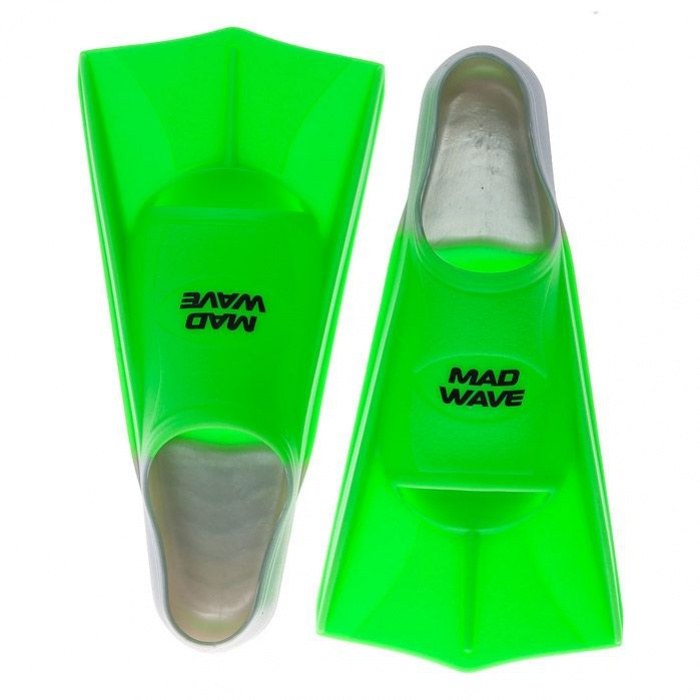 Uszony Mad Wave Short Training Fins Green