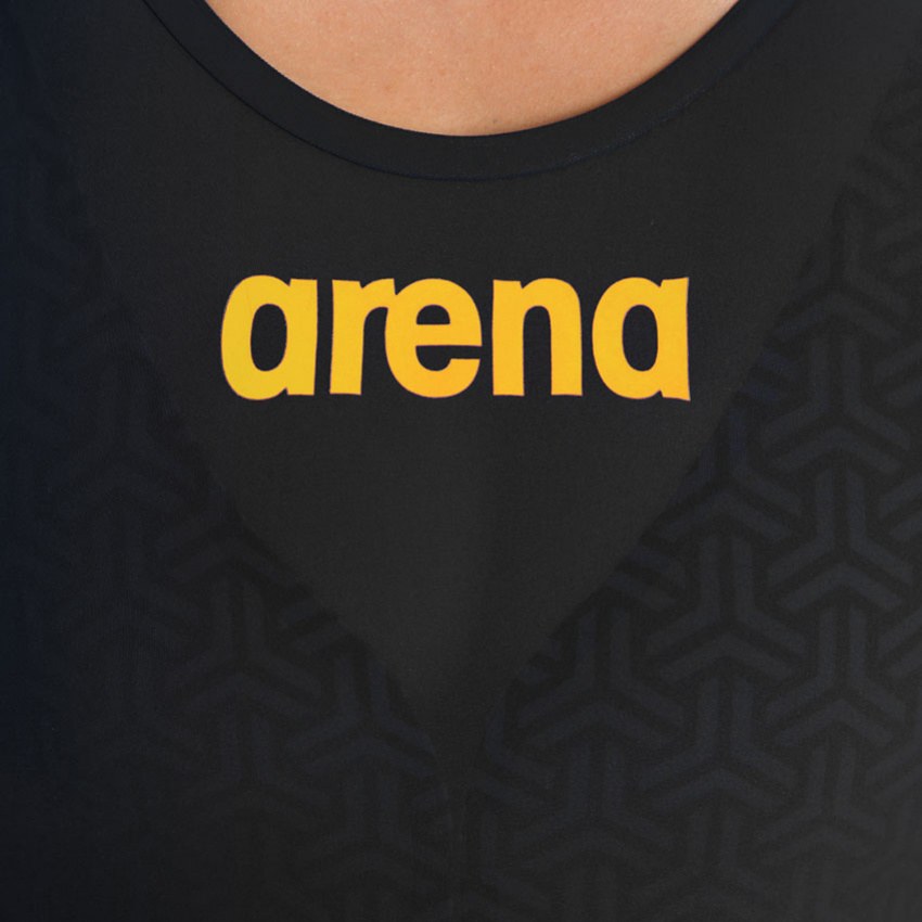 Arena Powerskin Carbon Glide Open Back Black/Gold