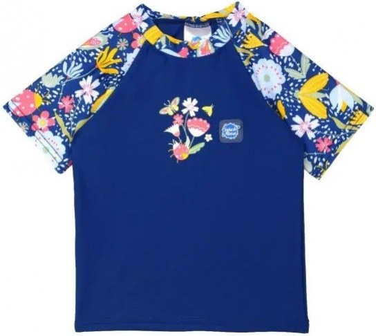 UV strandpóló Splash About Short Sleeve Rash Top Garden Delight