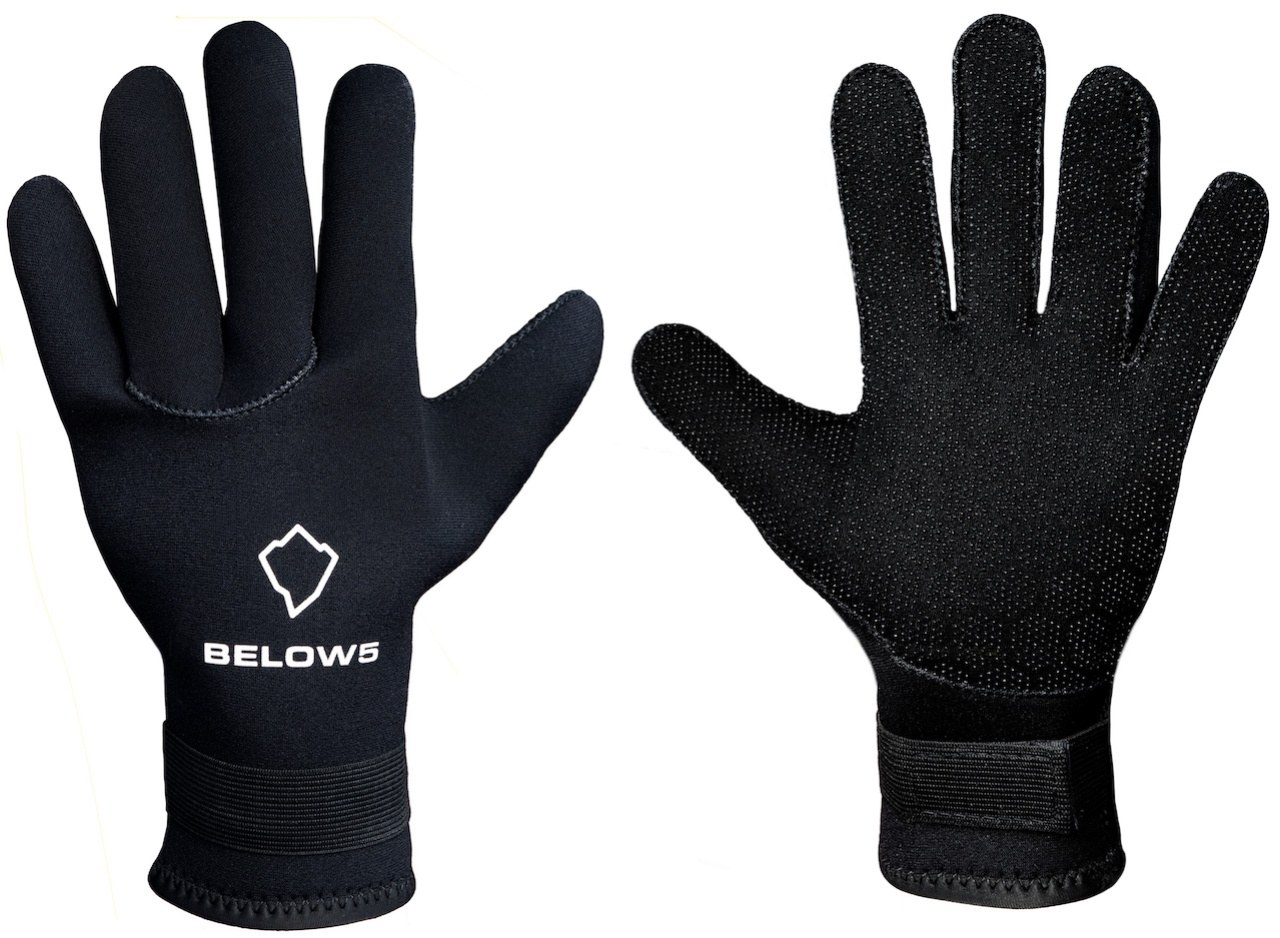 Neoprén kesztyű Below5 Neoprene Gloves Black