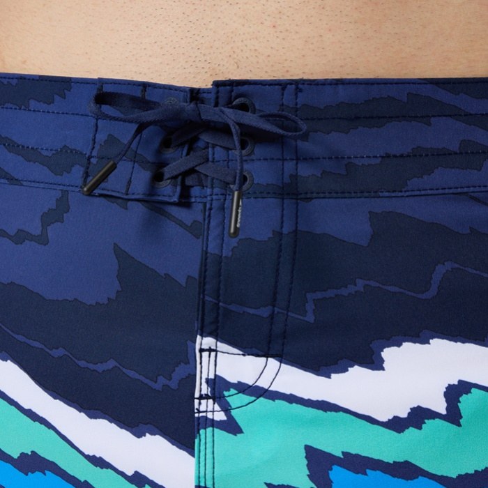 Speedo Stripe Flex Boardshort Navy/White