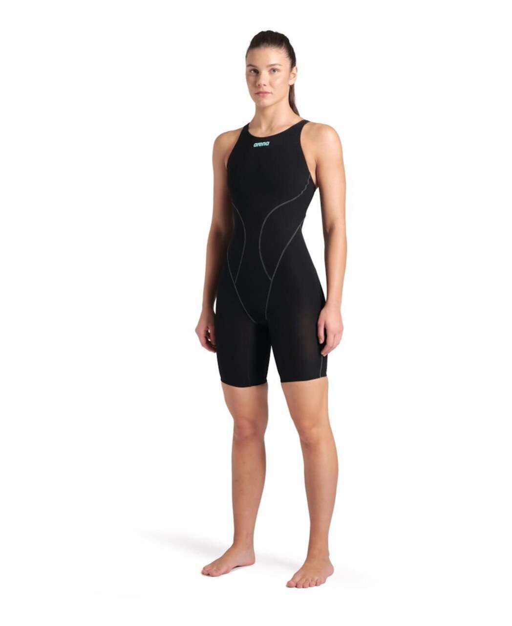 Arena Powerskin IMPULSO OB Black/Teal