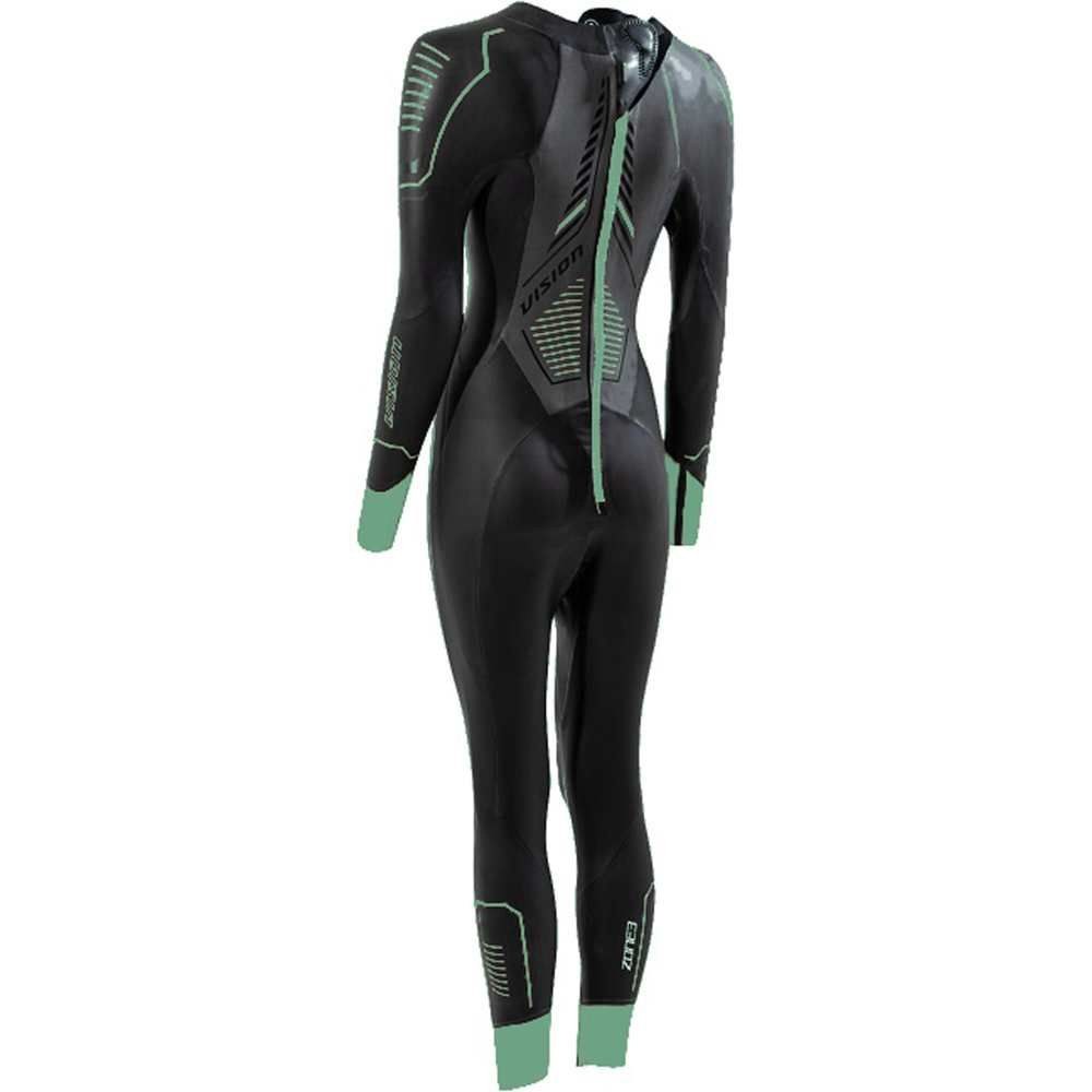 Zone3 Women Terraprene Vision Wetsuit Black/Green