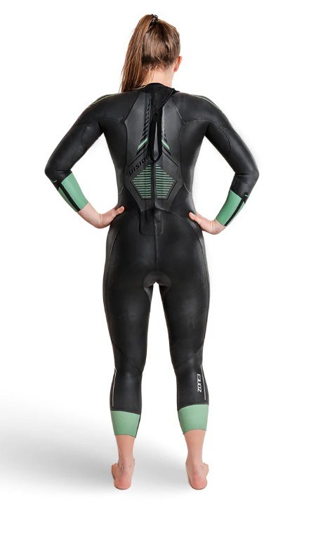 Zone3 Women Terraprene Vision Wetsuit Black/Green